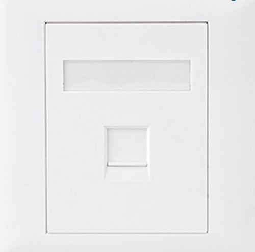 Astrotek CAT5e RJ45 Wall Face Plate 86x86mm 1 Port Socket Kit - Image 2