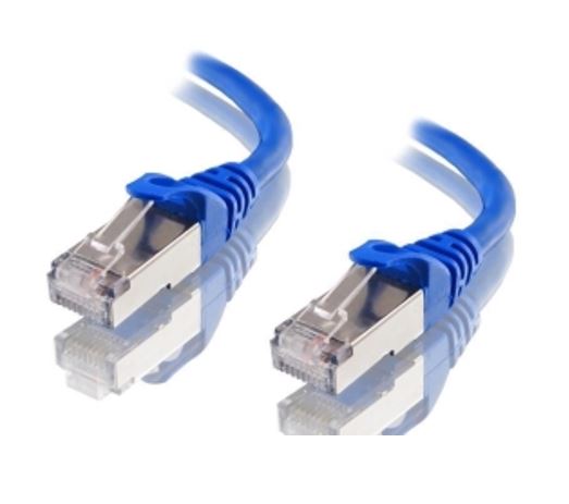 Astrotek CAT6A Shielded Ethernet Cable 1.5m Blue Color 10GbE RJ45 Network LAN Patch Lead S/FTP LSZH Cord 26AWG - Image 1