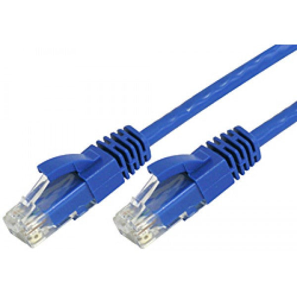 8ware CAT6 Ultra Thin Slim Cable 20m - Blue Color Premium RJ45 Ethernet Network LAN UTP Patch Cord 26AWG for Data - Image 2