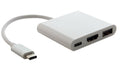 Astrotek USB 3.1 Type-C USB-C to USB-C HDMI USB-A  Hub Adapter Converter Cable Male to Female 4K 30Hz for Apple MacBook Chromebook Pixel - Image 1