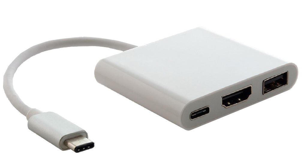 Astrotek USB 3.1 Type-C USB-C to USB-C HDMI USB-A  Hub Adapter Converter Cable Male to Female 4K 30Hz for Apple MacBook Chromebook Pixel - Image 2