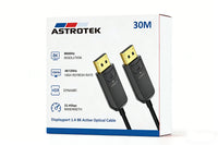 Astrotek 8K DP 1.4  to DP Male to Male Fiber Optic DisplayPort Cable Long Active Optical Cable(AOC) 8K@60Hz 30m High-speed 32.4Gbps HDR HDCP DSC 1yr - Image 2