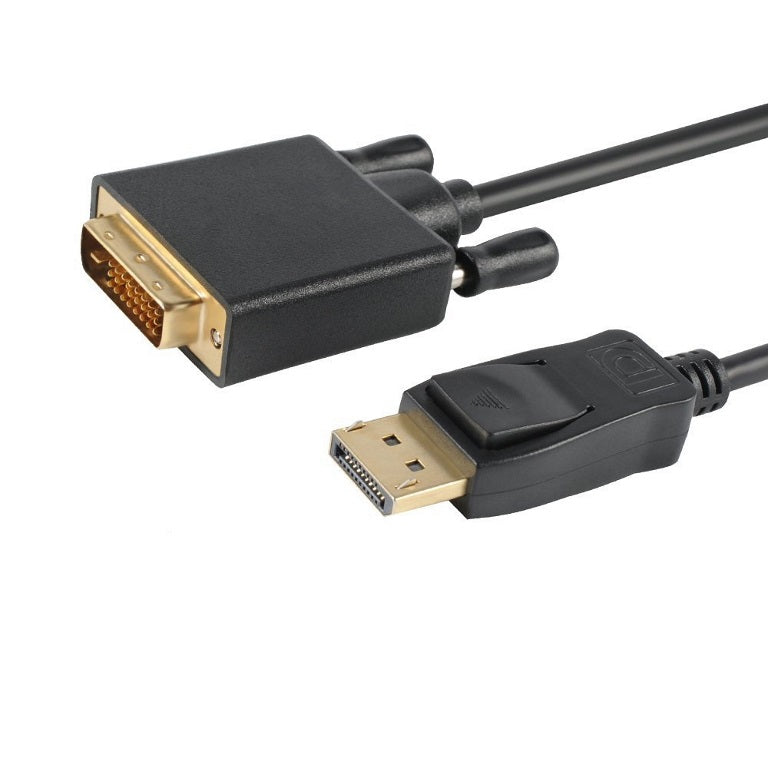 Astrotek DisplayPort DP to DVI-D 2m Cable Male to Male 24+1 Gold plated Supports video resolutions up to 1920x1200/1080P Full HD @60Hz - Image 1