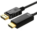 Astrotek 3m DisplayPort DP to HDMI Cable Converter Adapter - Male to Male 4K Resolution For Laptop PC to Monitor Projector HDTV Video Card - Image 1
