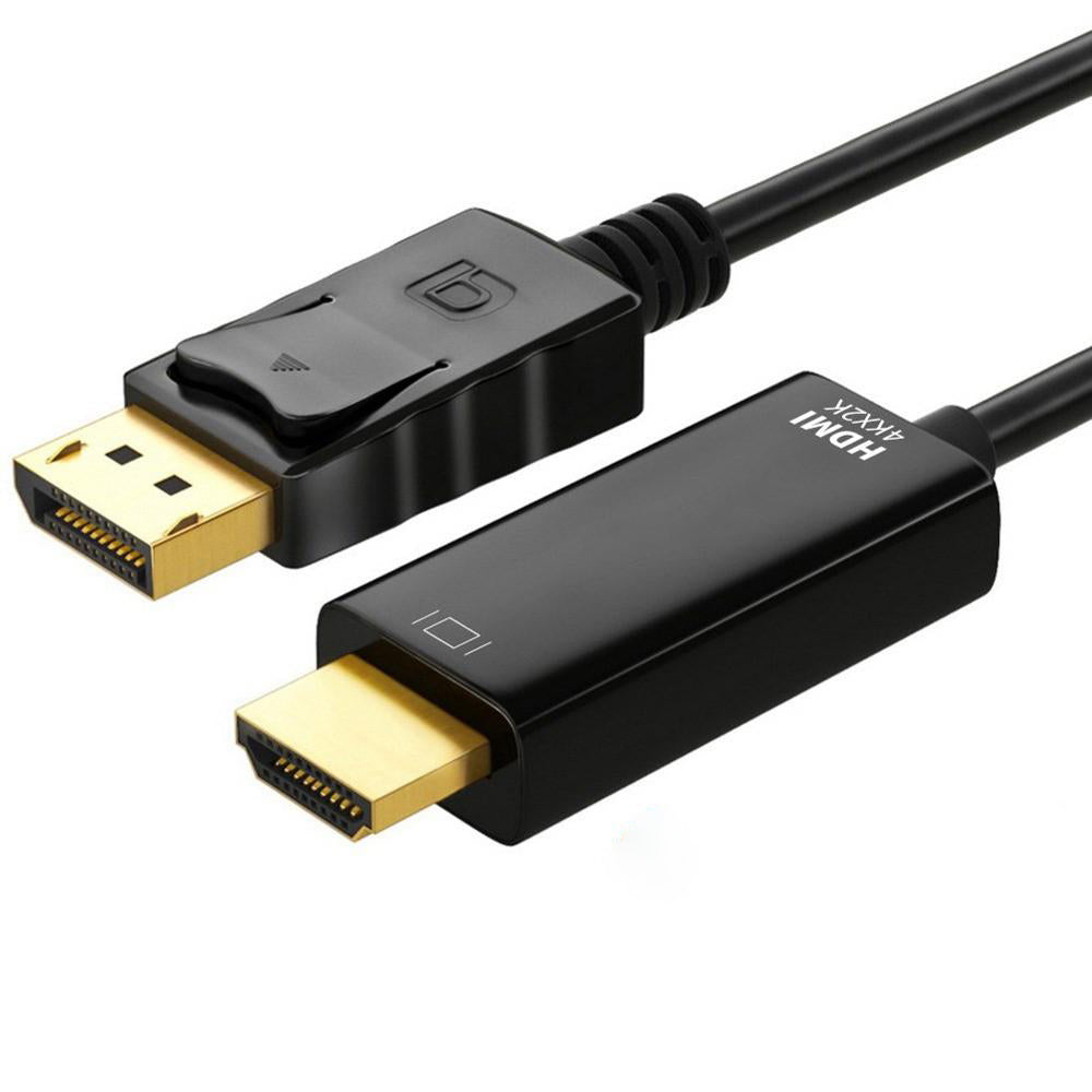 Astrotek 3m DisplayPort DP to HDMI Cable Converter Adapter - Male to Male 4K Resolution For Laptop PC to Monitor Projector HDTV Video Card - Image 1