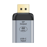 Astrotek USB-C to DP DisplayPort Female to Male Adapter support 4K@60Hz Aluminum shell Gold plating for Windows Android Mac OS - Image 2