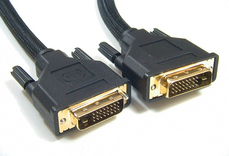 Astrotek DVI-D Cable 2m - 24+1 pins Male to Male Dual Link 30AWG OD8.6mm Gold Plated RoHS - Image 1