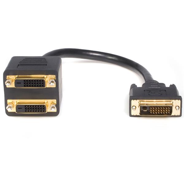 Astrotek DVI-D Splitter Cable 24+1 pins Male to 2x Female Gold Plated - Image 2