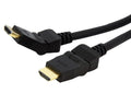 Astrotek HDMI Cable 2m - v1.4 19 pins Type A Male to Male 180 Degree Swivel Type 30AWG Gold Plated Nylon sleeve RoHS - Image 1