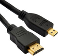 Astrotek HDMI to Micro HDMI Cable 3m - 1.4v 19 pins A Male to D Male 34AWG  OD4.2mm Gold Plated RoHS LS - Image 1