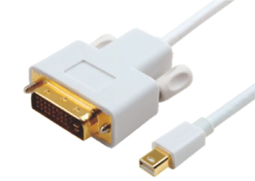 Astrotek Mini DisplayPort DP to DVI Cable 2m - 20 pins Male to 24+1 pins Male 32AWG Gold Plated - Image 1