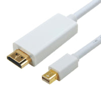 Astrotek Mini DisplayPort DP to HDMI Cable 3m - 20 pins Male to 19 pins Male Gold plated RoHS - Image 1