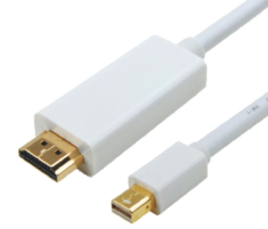 Astrotek Mini DisplayPort DP to HDMI Cable 5m - 20 pins Male to 19 pins Male 32AWG Gold Plated - Image 2