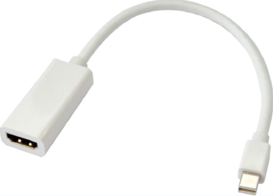 Astrotek Mini DisplayPort DP to HDMI Cable 15cm - 20 pins Male to Female 1080P Adapter Converter for Macbook Pro Air iMac Microsoft Surface Pro - Image 2