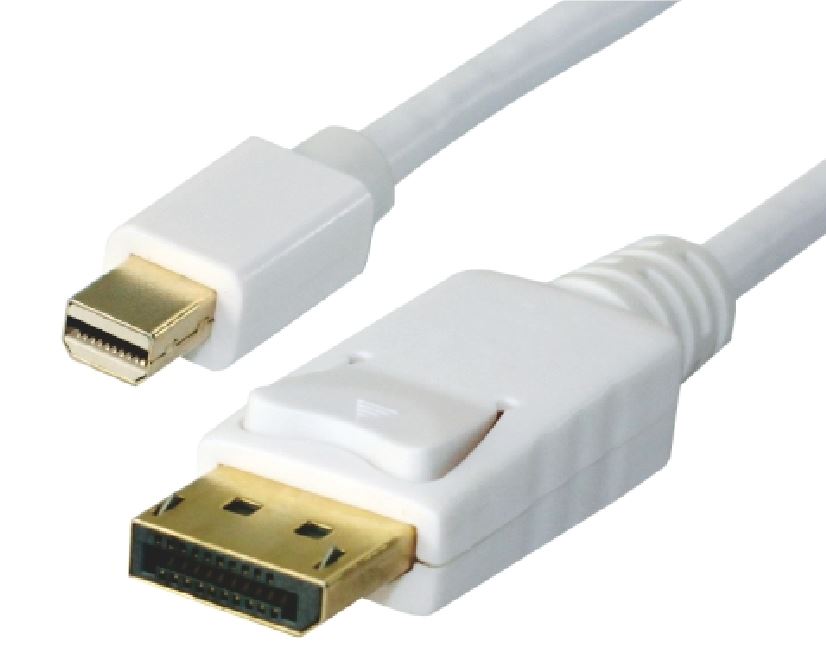 Astrotek 2m Mini DisplayPort DP to DisplayPort DP Converter Cable - Thunderbolt Male to Male DP for MacBook Pro Mac Air Microsoft Surface 2/3/4 - Image 1