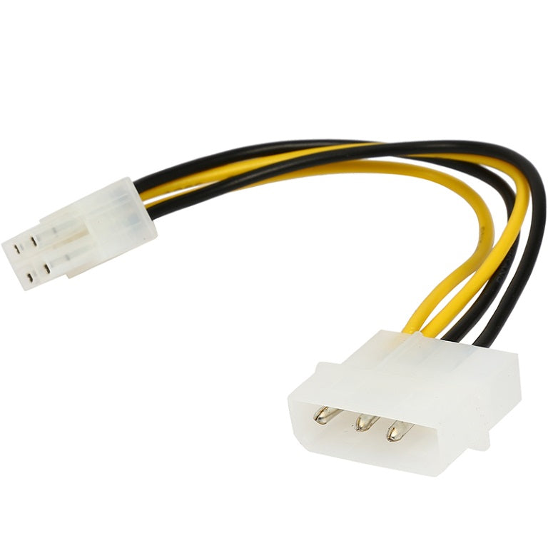 Astrotek Internal Power Molex Cable 25cm - 4 pins Male to EPS 8 pins Female 12V Motherboard Power Supply Adapter Converter - Image 2