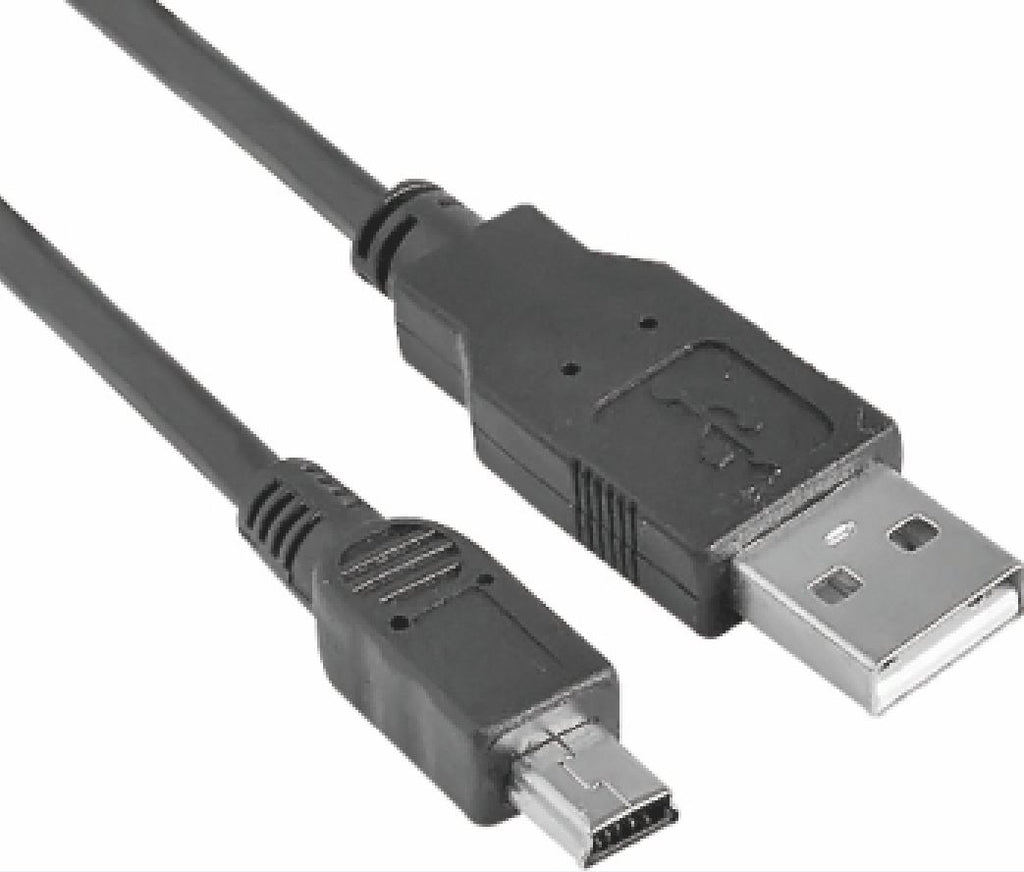 Astrotek USB 2.0 Cable 1m - Type A Male to Mini B 5 pins Male Black Colour RoHS - Image 1