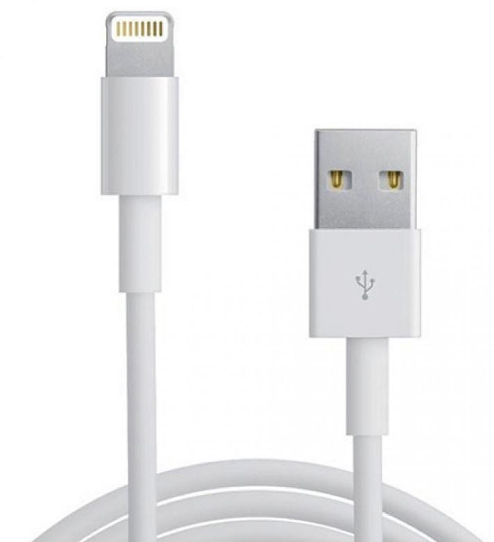 Astrotek 1m USB Lightning Data Sync Charger White Color Cable for iPhone X 9 8 7S 7 Plus 6S 6 Plus 5 5S iPad Air Mini iPod - Image 2