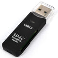 Astrotek USB 3.0 Card Reader for SD and Micro SD Black Colour - Image 1
