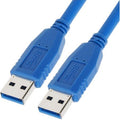Astrotek USB 3.0 Cable 2m - Type A Male to Type A Male Blue Colour - Image 1