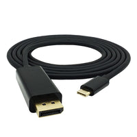 Astrotek 2m USB-C to DP DisplayPort Cable Adapter Male to Male for iPad Pro Macbook Air Samsung Galaxy Surface Dell Windows XPS 4k - Image 2