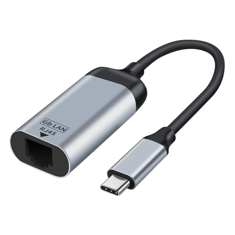 Astrotek USB-C to RJ45 Gigabit LAN Network Ethernet Adapter 15cm Cable Male to Female for HP Lenovo Asus iPad Pro Macbook Air MS Surface Dell XPS - Image 1