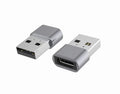 Astrotek USB-C to USB-A Type C Female to Type-A Male OTG Adapter 480Mhz For Laptop, Wall Chargers,Phone Sliver - Image 1