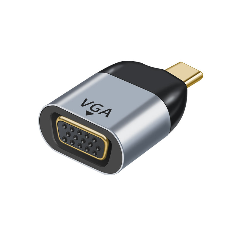 Astrotek USB-C to VGA Male to Female Adapter support 1080P@60Hz QXGA QWXGA WUXGA UXGA for iPad Pro Macbook Air Samsung Galaxy MS Surface Dell XPS - Image 2
