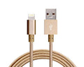 Astrotek 2m USB Lightning Data Sync Charger Gold Color Cable for iPhone X 9 8 7S 7 Plus 6S 6 Plus 5 5S iPad Air Mini iPod - Image 1