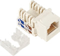 Astrotek CAT5e UTP Network Keystone Jack for Socket kit 10ps per pack Poly Bag White LS - Image 1