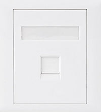 Astrotek CAT6 RJ45 Network Wall Face Plate Outlets 86x86mm 1 Port Socket Kit - Image 2