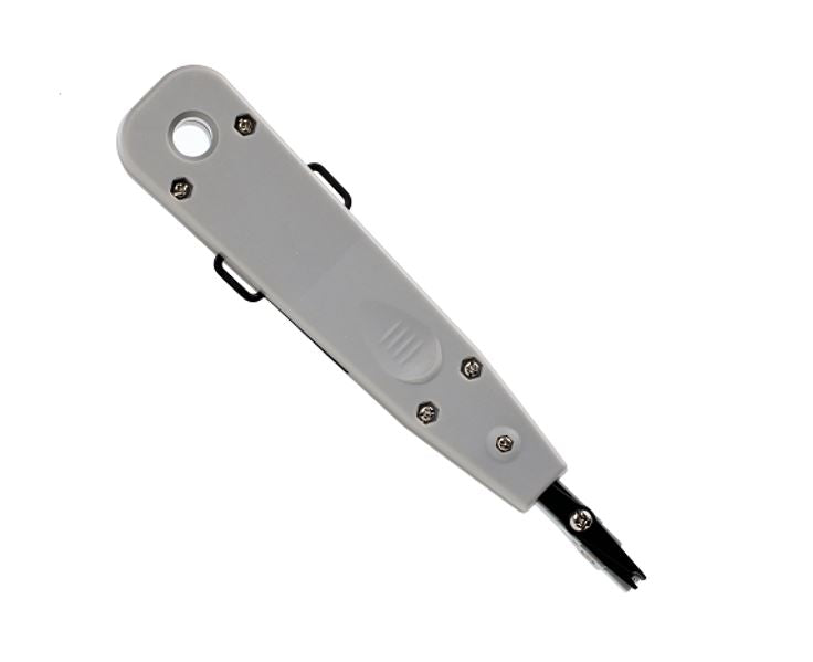 Astrotek Networking Punch Down Tool Multifunction Krone Type IDC/Network Wire Cat5 & Telephone Impact Terminal Insertion Grey Color - Image 1