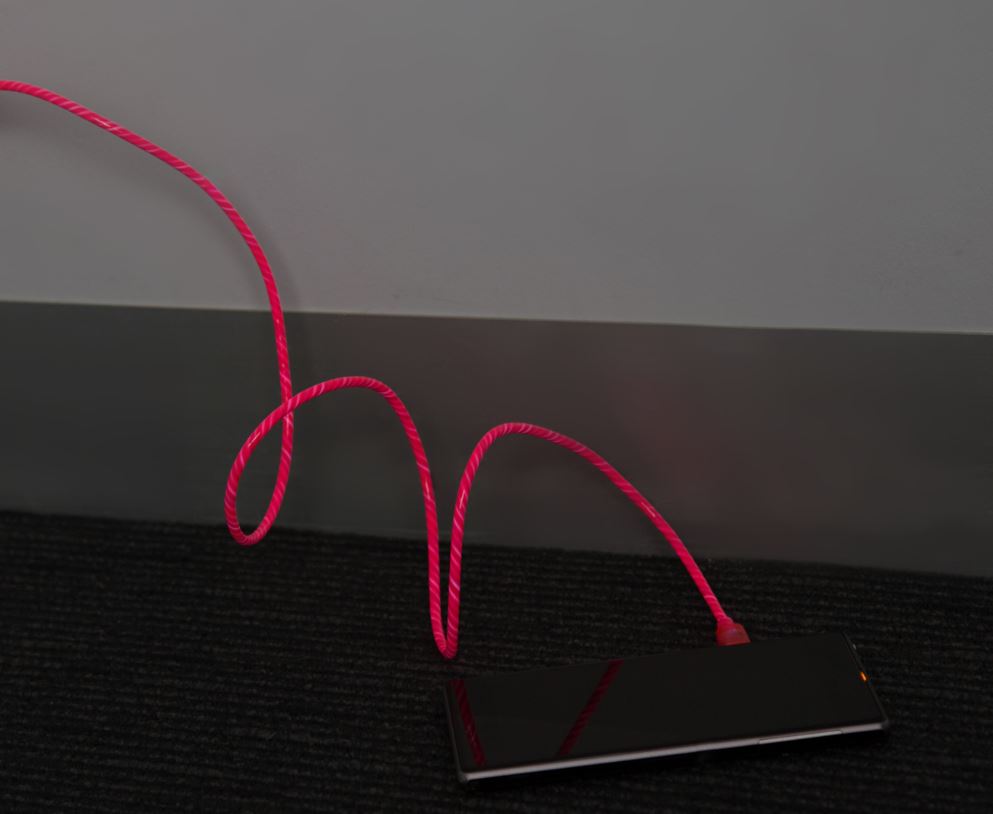 Astrotek 1m LED Light Up Visible Flowing Micro USB Charger Data Cable Pink Charging Cord for Samsung LG Android Mobile Phone - Image 4