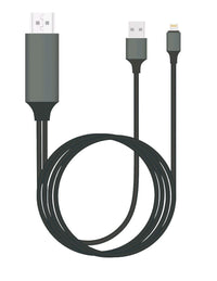 8Ware HDMI to Lightning 2m Cable for iPhone & iPad Plug & Play lightning device to HD TV or Monitor Retail Packaging - Image 2