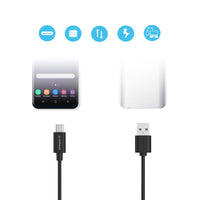 (LS) mbeat® Prime 1m USB-C To USB Type-A 2.0 Charge And Sync Cable - High Quality/480Mbps/Fast Charging for Macbook Pro Google Chrome Samsung Galaxy - Image 4