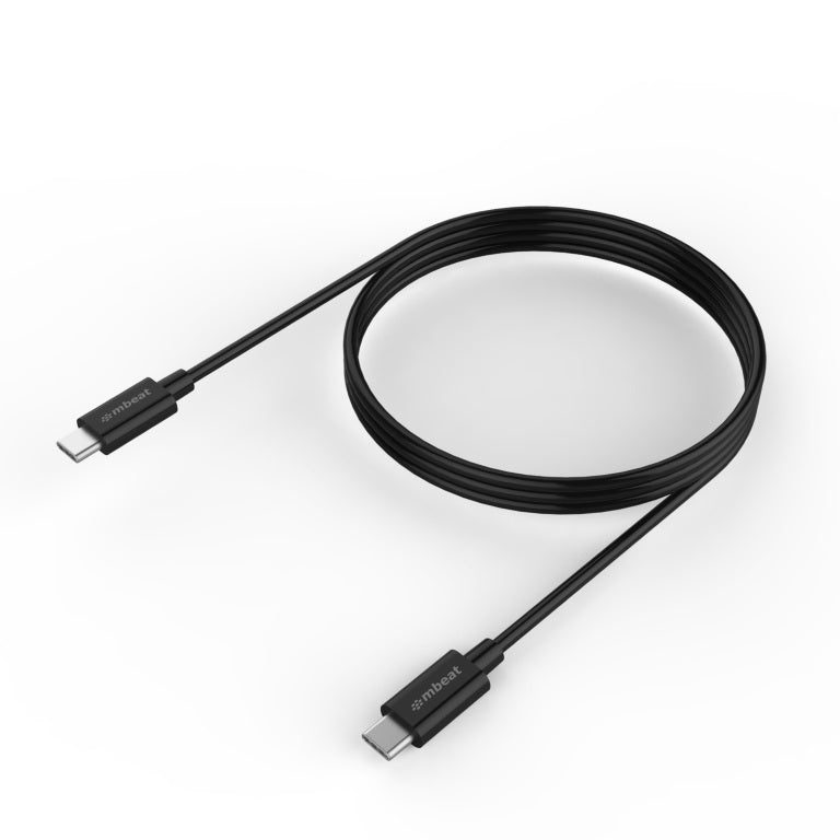 mbeat® Prime 2m USB-C to USB-C 2.0 Charge And Sync Cable High Quality/Fast Charge for Mobile Phone Device Samsung Galaxy Note 8 S8 9 Plus LG Huawei - Image 3