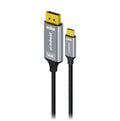 mbeat® Tough Link 1.8m 16K USB-C to DP Cable - Space Grey 40Gbps USB-C (male) to DisplayPort 2.1 (male) - Image 1