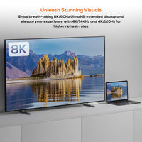 mbeat® Tough Link 8K 1.8m USB-C to HDMI Cable  Host Interface: USB-C Output Interface: HDMI USBC-C HDMI  Package Weight: 101.3g - Image 2