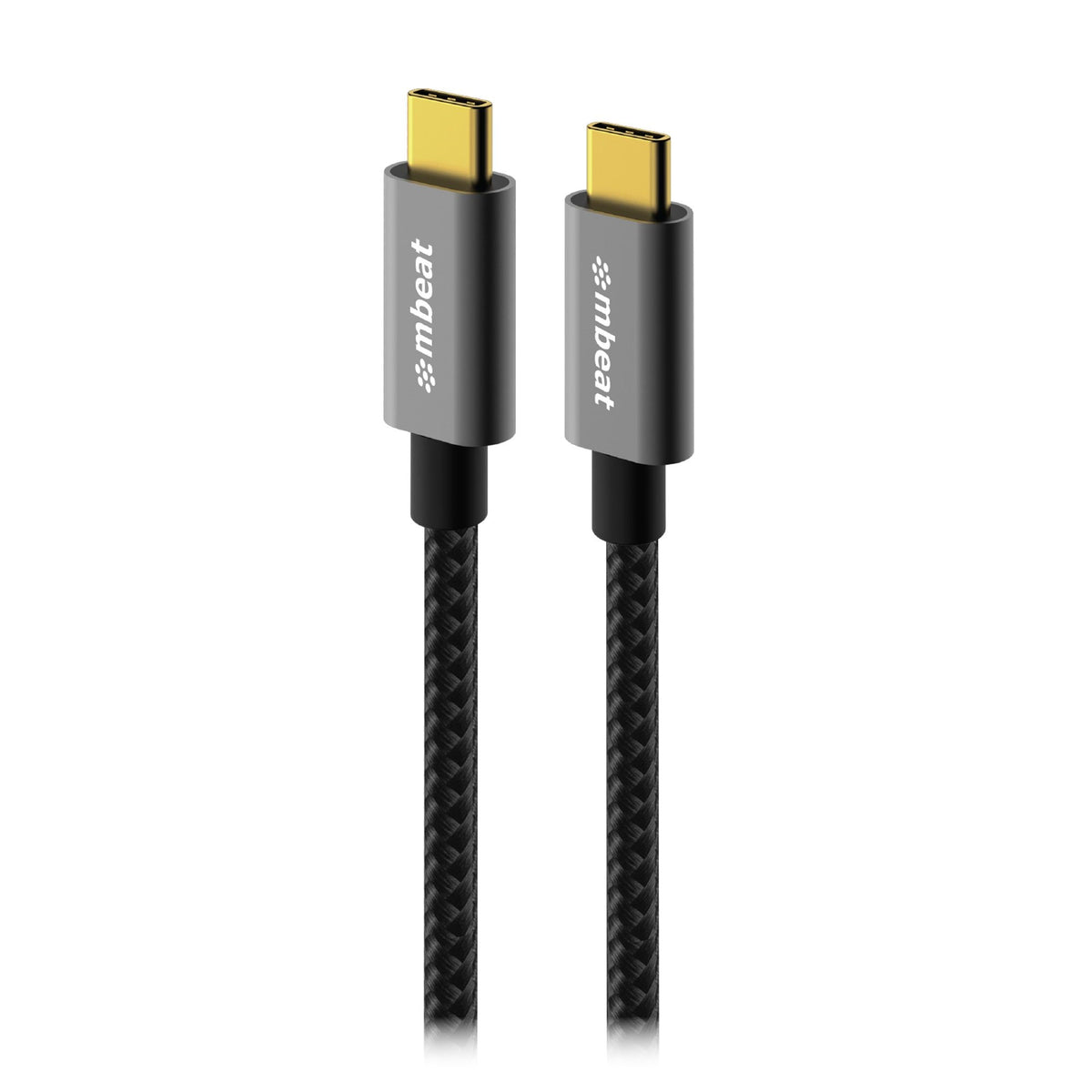 mbeat® Tough Link 1.8m USB 3.2 Gen2 USB-C Cable - Space Grey transfer at speeds up to 10Gbps Video Resolution: Maximum 4K/60Hz - Image 5