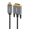 (LS) mbeat® Tough Link 1.8m HDMI to DVI Cable  Up to 1080p@60Hz (1920×1080)  Cable Length: 1.8m Package Weight: 163g - Image 1