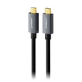mbeat® Tough Link 1m USB 4.0 USB-C Cable - Space Grey Video Resolution: Maximum 8K/60Hz Package Weight: 85g USB-C 4.0 Product Weight: 60g - Image 1