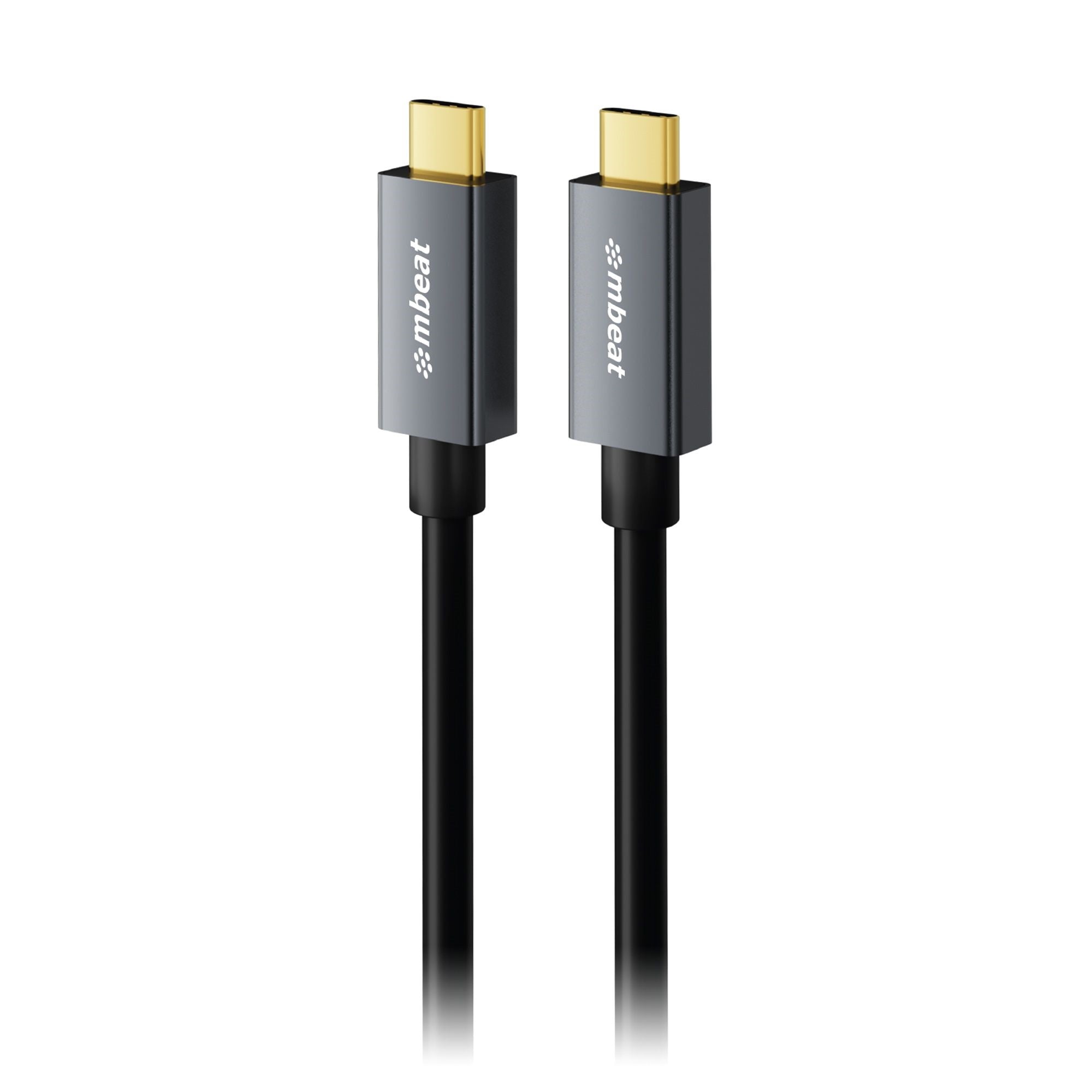 mbeat® Tough Link 1m USB 4.0 USB-C Cable - Space Grey Video Resolution: Maximum 8K/60Hz Package Weight: 85g USB-C 4.0 Product Weight: 60g - Image 5