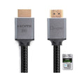 Oxhorn HDMI2.1 8K@60Hz 3D Ultra Certified Ethernet Aluminum Header Cable 5m Male to Male Retail Pack - Image 1