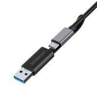 Simplecom CA132 USB-A Male to USB-C Female Adapter USB 3.2 Gen 2 Data & Charging Double-Side 10Gbps - Image 3