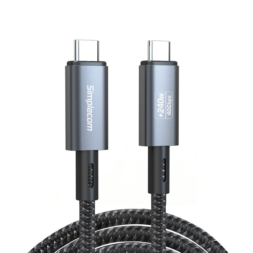 Simplecom CA612 USB-C to USB-C Cable USB4 40Gbps 5A 240W PD3.1 8K@60Hz 1.2M - Image 5