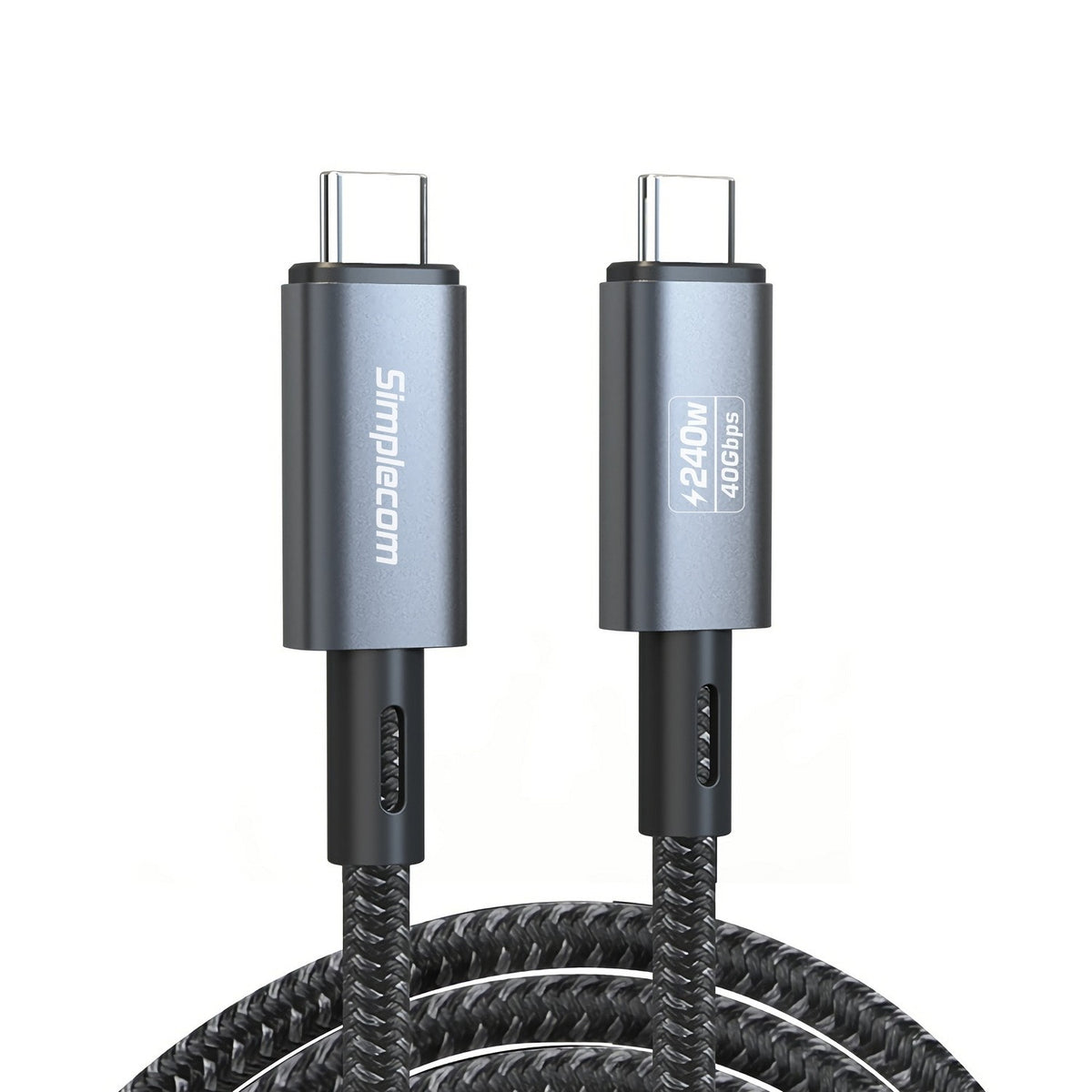 Simplecom CA612 USB-C to USB-C Cable USB4 40Gbps 5A 240W PD3.1 8K@60Hz 1.2M - Image 1