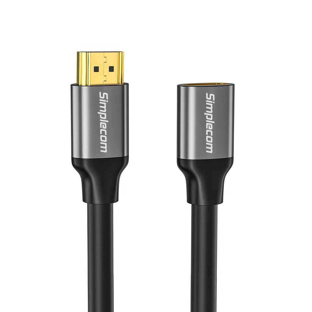 Simplecom CAF305 0.5M HDMI 2.1 Extension Cable Male to Female 48Gbps 8K@60Hz - Image 2
