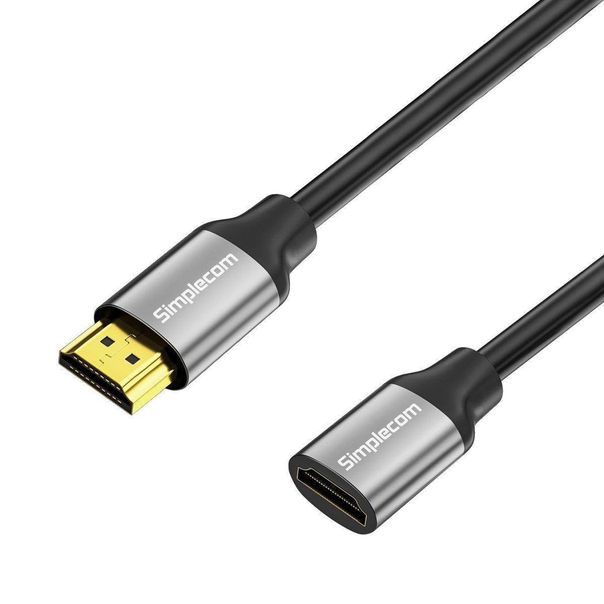 Simplecom CAF305 0.5M HDMI 2.1 Extension Cable Male to Female 48Gbps 8K@60Hz - Image 4
