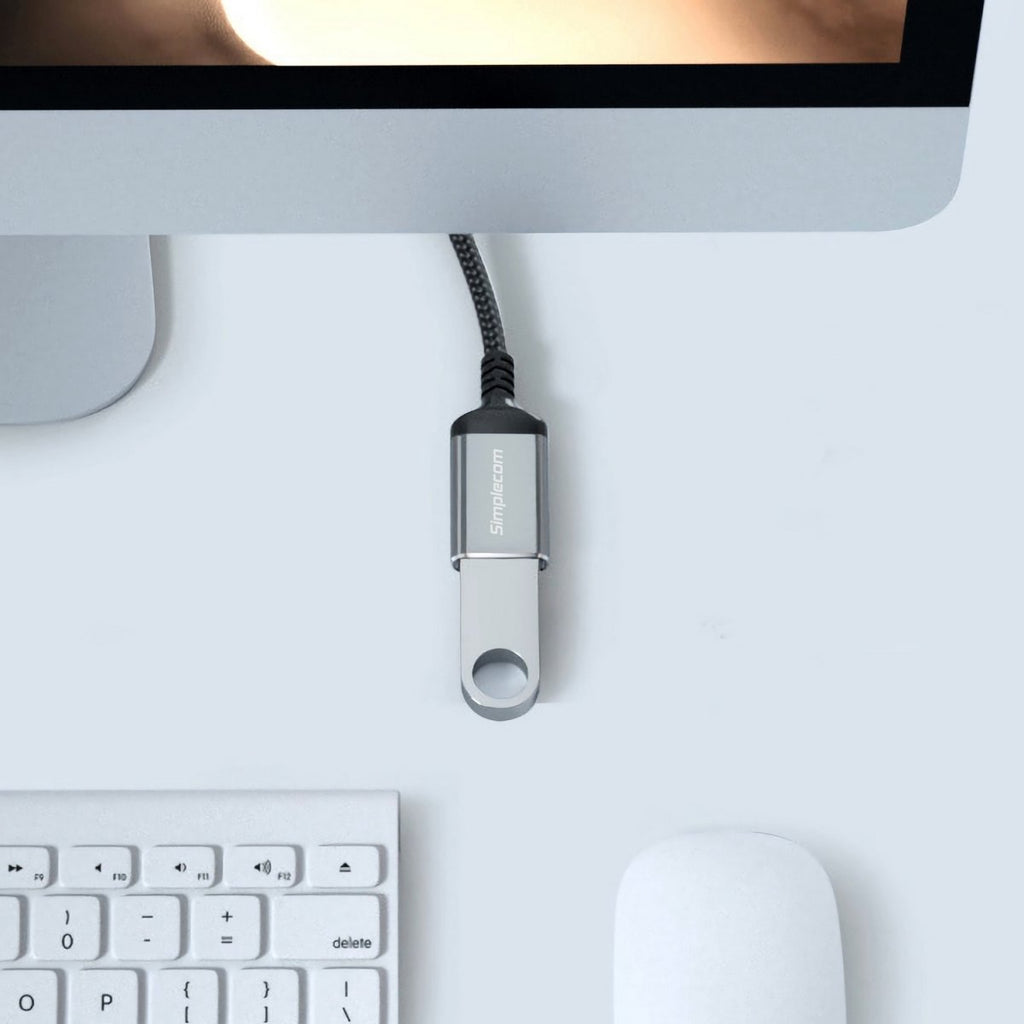 Simplecom CAU320 USB 3.0 Extension Cable USB-A Male to USB-A Female Nylon Braided 2.0M - Image 4