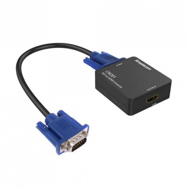 Simplecom CM201 Full HD 1080p VGA to HDMI Converter with Audio - Image 3
